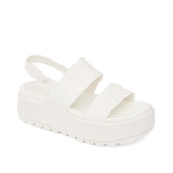 The Reef Women's Water Vista Higher Sandal in the colorway White/White