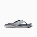 The Reef Men's The Deckhand Sandals in the colorway Grey