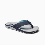 The Reef Men's The Deckhand Sandals in Blue and Grey