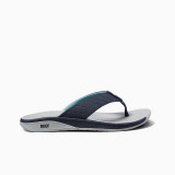 The Reef Men's The Deckhand Sandals in Blue and Grey