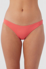 O'Neill Women's Saltwater Solids Rockley Bikini Bottoms in dubarry colorway