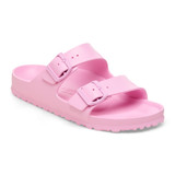 The Birkenstock Women's Arizona Eva Sandals in the colorway Fondant Pink