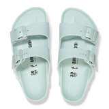 The Birkenstock Kids' Arizona Eva Sandals in Surf Green