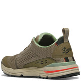 The Danner Men's Trailcomber Hiking Shoe in the colorway Timberwolf/ Cargo Green