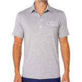 The Heather Performance Sport Players Shirt in Steely Dan colorway