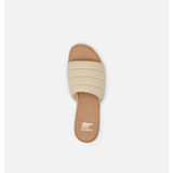 The Sorel Women's Ella III Slide Sandal in the colorway Honey White/ Gum