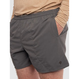 Duck Camp Men's 5" Scout Shorts Charcoal front view
