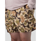 Duck Camp Men's 5" Scout Shorts Wetland Camo detail view