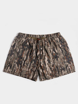 Duck Camp Men's 5" Scout Shorts Woodland Camo front view