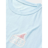 The Duck Camp Men's Redfish Tail Tee in the Ice Water Colorway