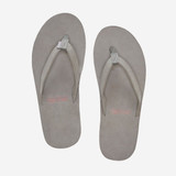 The Hari Mari Women's Fields Sandals in the colorway Light Gray/ Blush