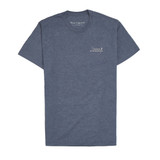 The Texas Standard Men's Ride at Dawn Tee in the Navy Heather Colorway