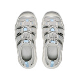 Keen Women's Hyperport H2 Sandals Alloy and Skyway angle view