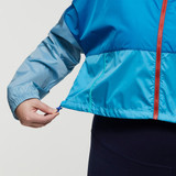 The Cotopaxi Women's Teca Crop Jacket in the Water Polo Colorway