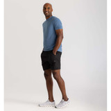 The Bamboo-Lined Active Breeze Short – 7" in Black colorway