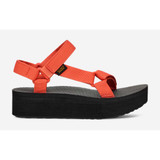 The Teva Women's Flatform Universal Sandal in the colorway Tiger Lily