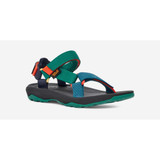 The Teva Little Boys' Hurricane XLT2 Sandals in the colorway Blue Coral Multi