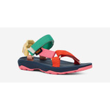 The Teva Little Girls' Hurricane XLT2 Sandals in the colorway Popcorn Multi