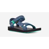The Teva Little Boys' Original Universal Sandals in the colorway Radio Blue Opal