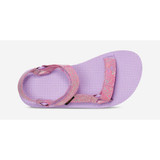 Teva Girls' Original Universal Sparklie sandals apoyo in the colorway Pastel Lilac