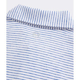 The Bradley Stripe Sankaty Polo in Yacht Blue Tejeda colorway