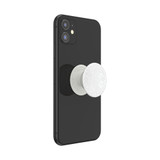 PopSockets Blanc Fresh PopGrip in White front view