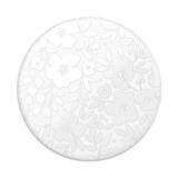 PopSockets Blanc Fresh PopGrip in White collapsed view