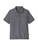 The Patagonia Men's Cotton Conversion Lightweight Polo in New Navy