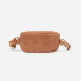 Hobo Fern Buffed Leather Belt Bag in whiskey leather