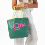 Aloha Hana Hou Reversible Tote Bags