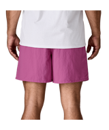 The Patagonia Men's 5" Baggies Shorts in Faded Magenta