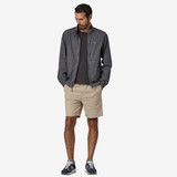 The Patagonia Men's Nomader Volley Shorts in Oar Tan