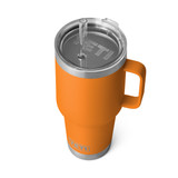 Double Wall Vacuum Insulation - keeps drinks cold even on the hottest days - King Crab Orange