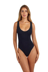 Scarves & Bandanas Women's Marbella One Size One Piece Swimsuit in black colorway