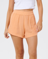 Rip Curl Women's Premium Surf Shorts Papaya front view