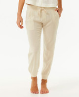 Rip Curl Women's Classic Surf Pants natural back view