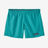 The Patagonia Girls' Baggies 4" Shorts in Subtidal Blue