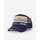 Rip Curl Girls' Mixed Trucker Hat in navy colorway