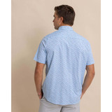 The Intercoastal Forget A-Boat It Short Sleeve Sport Shirt in Clearwater Blue colorway