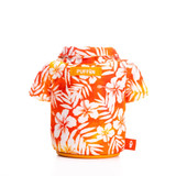 Puffin Drinkwear The Aloha Koozie in Apricot Floral colorway