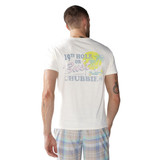 Chubbies Men's Par-Tee Pocket T-Shirt in oatmeal heather colorway