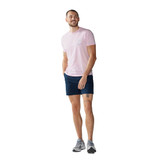 Chubbies Men's Do Not Disturb T-Christmas in light pastel pink colorway