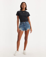 Levi's Women's 501 Original Denim Shorts in Darn It Now colorway