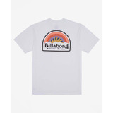 The Sun Up Short Sleeve T-Shirt in White colorway