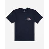 The Sunset Short Sleeve T-Shirt in Navy colorway