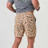 Burlebo Men's Everyday Performance Shorts in Venado Camo side view