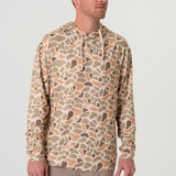 Burlebo Men's Performance Hoodie Venado back view