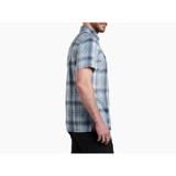 The Kuhl Men's Response Short Sleeve Shirt in the Sail Blue Colorway