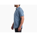 KUHL Men's Optimizr Short Sleeve Shirt Endless Sea back