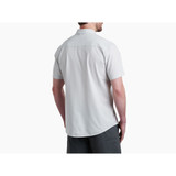KUHL Men's Optimizr Short Sleeve Shirt Overcast detail